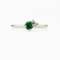 1200x1200_129596_Cerise sormus smaragdi kelta kulta engagement ring diamonds_1