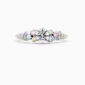 ceriserainbowCerise sormus GIA 050ct h si1 timantti valkokulta Diamond engagement ring