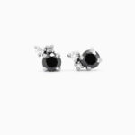 1200x1200_68562_Cerise korvakorut timantit 009ct valkokulta black diamond stud earrings mustat timantit