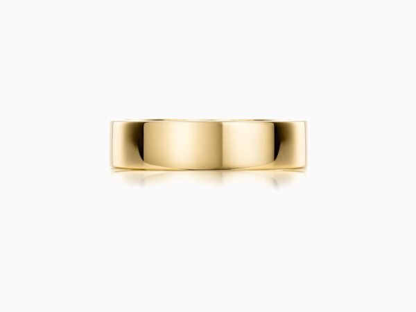 Modern Classic Wedding Band, 5mm wide