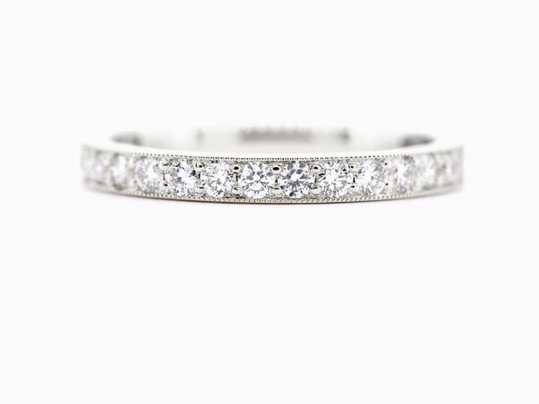 Vendimia Half eternity ring with Natural Diamonds