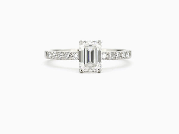 Lucienne Solitaire Engagement Ring With Lab Grown Diamond